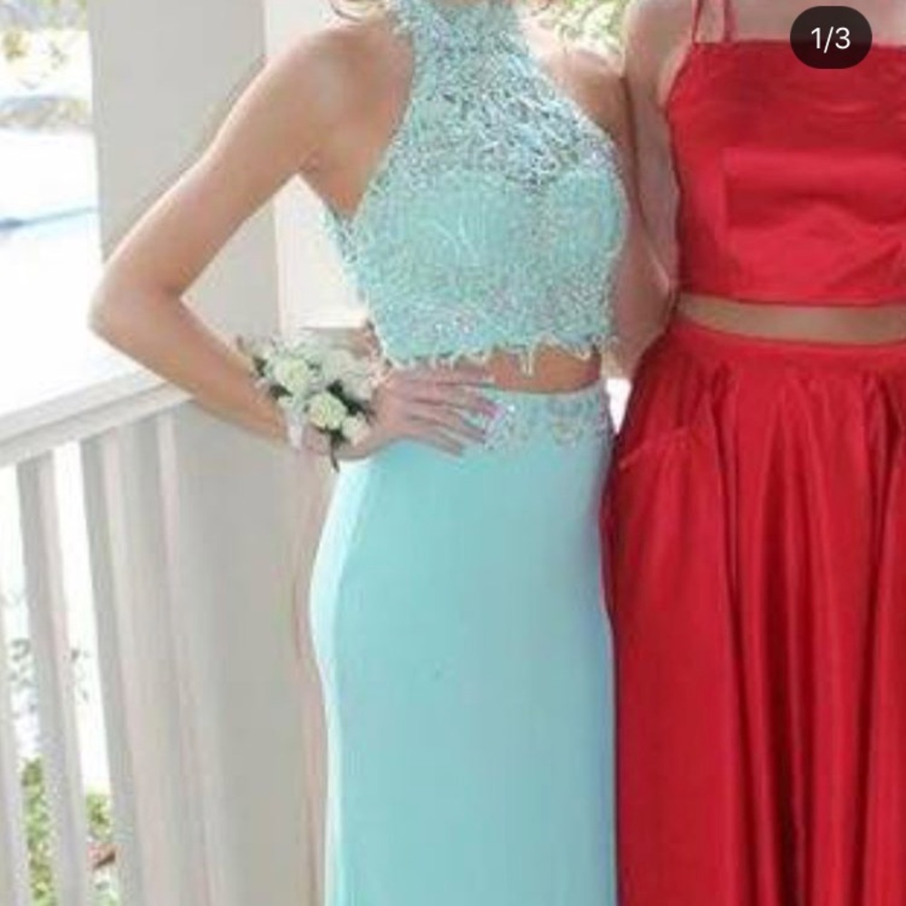 Alyce Paris Two Piece Prom Dress